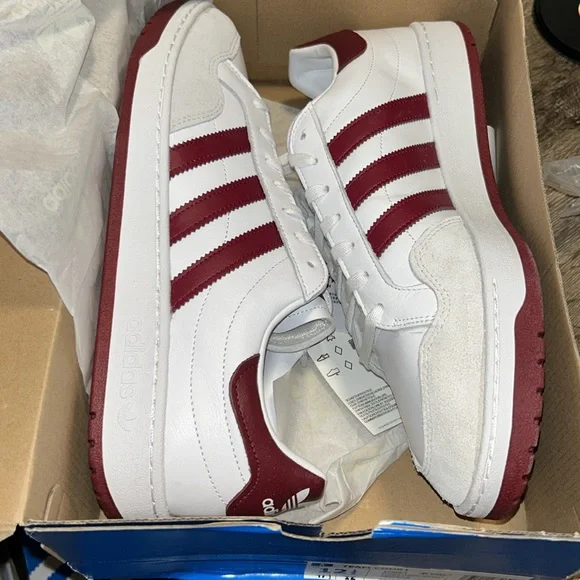 Rare Retro Vintage Inspired Adidas Originals Team Court Sneakers